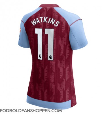 Aston Villa Ollie Watkins #11 Hjemmebanetrøje Dame 2023-24 Kortærmet